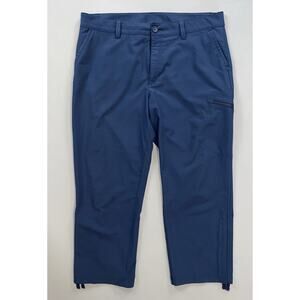 Eddie Bauer Women's Stretch Ripstop Crop Hiking Pants, Navy, Women's 10. EUC!